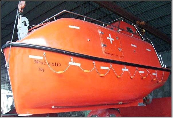 Jiangyin Neptune Totally Enclosed Lifeboat 100P Diesel Outboard-C