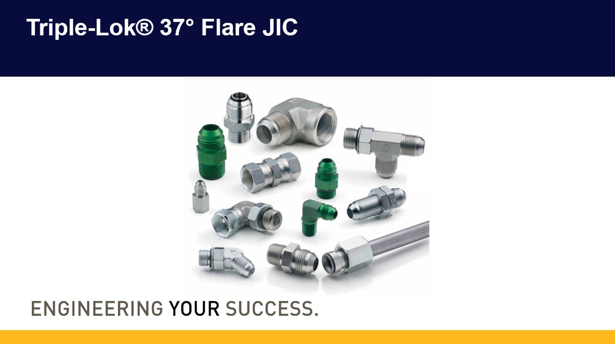 Parker Hannifin Manufacturing Germany Triple-Lok (T-Lok Couplings) - 37° flared