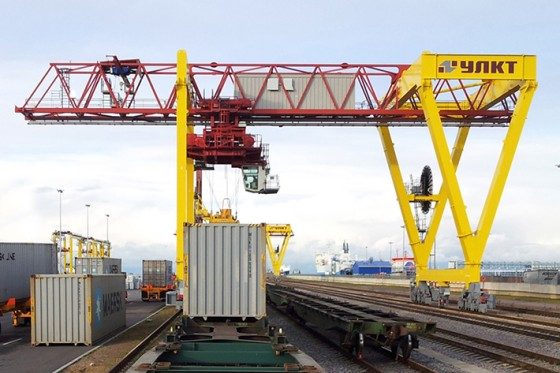 Liebherr Maritime Rail Mounted Gantry Cranes (RMG)