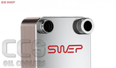 SWEP B35 500kW Fuel heating