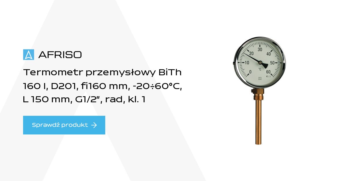AFRISO bimetal thermometer BiTh 160 Ch | 66948412