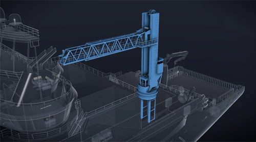 Kongsberg Maritime Fully Automatic Integrated Gangway