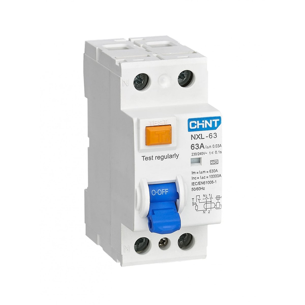Chint NL1-63 4P 16A 300mA AC 6kA DBAX