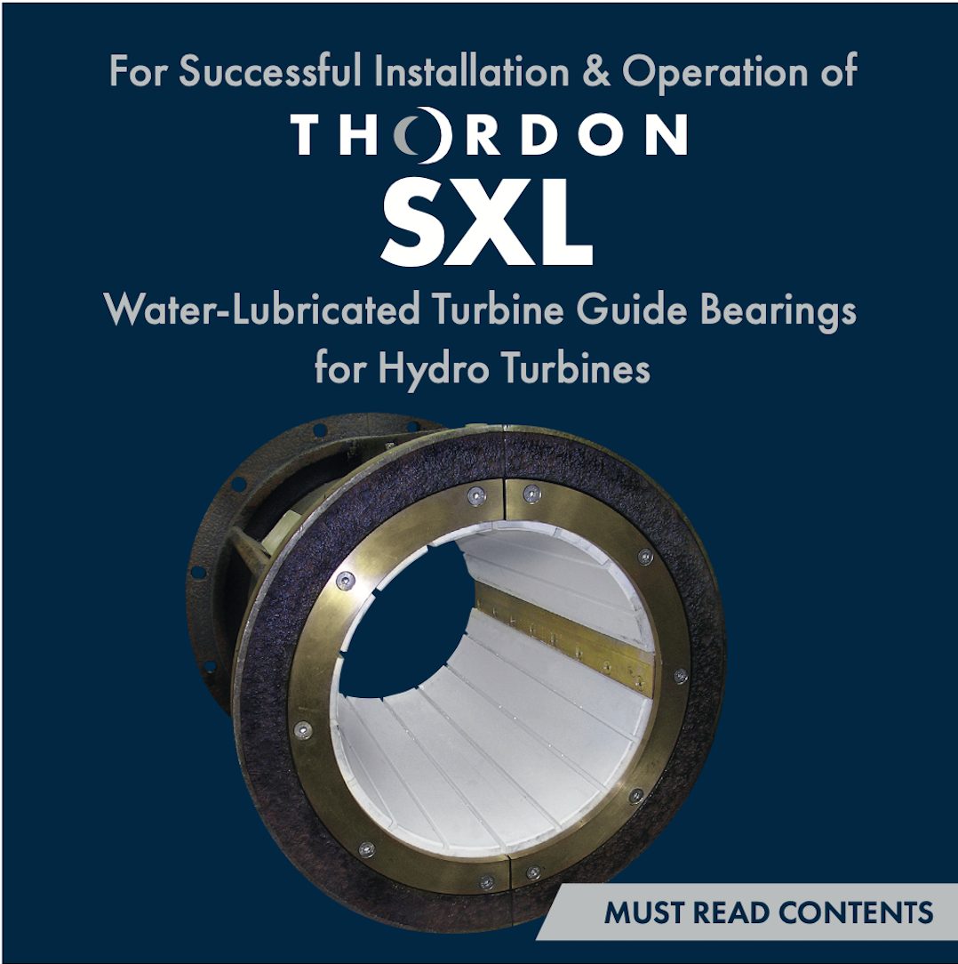 Thordon Bearings SXL Water-Lubricated Bearing