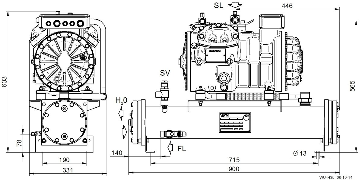 Dorin H Series – H35 sub-range (e.g. H701CC)