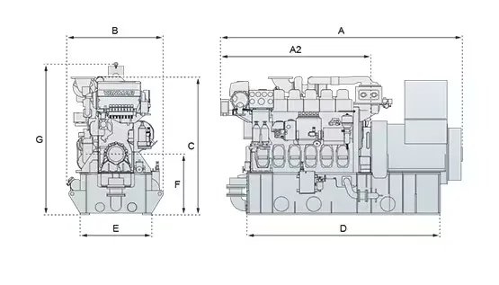 Yanmar 6L6NY16-GS-60Hz