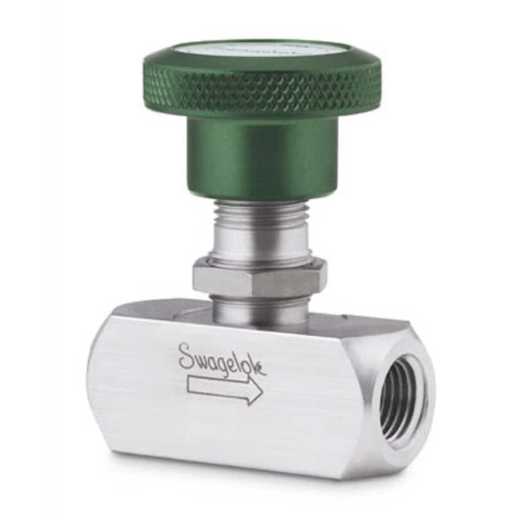 Swagelok Stainless Steel Bellows Sealed Valve, Welded, SS Stem Tip, 1/4 in. FNPT