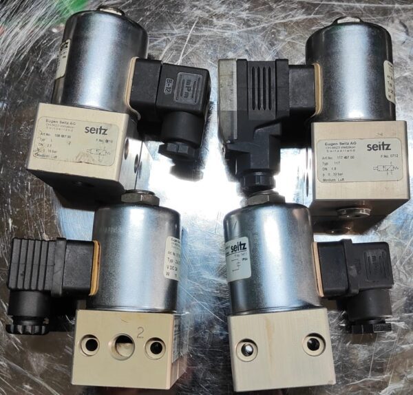 Eugen Seitz Solenoid valves with 2E85 type solenoid