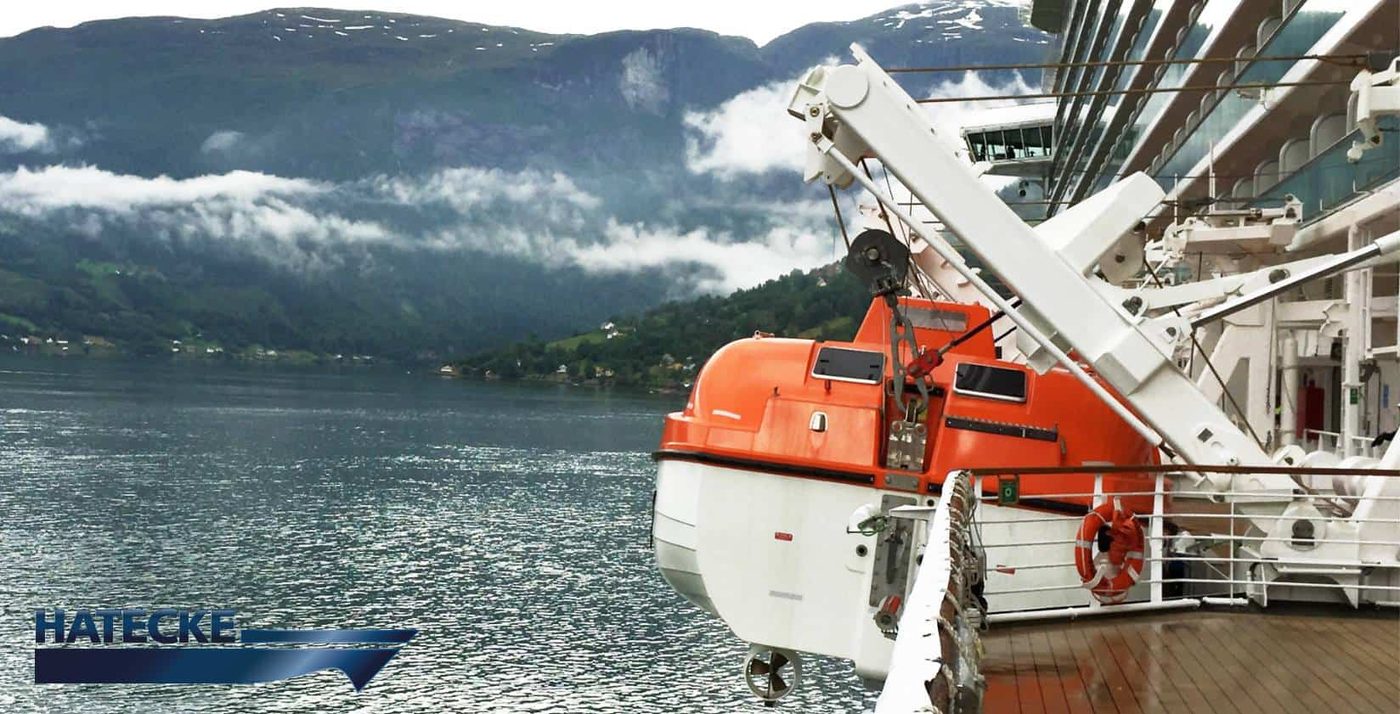Hatecke PEL 12.5 NEO (davit-launched, partially enclosed)