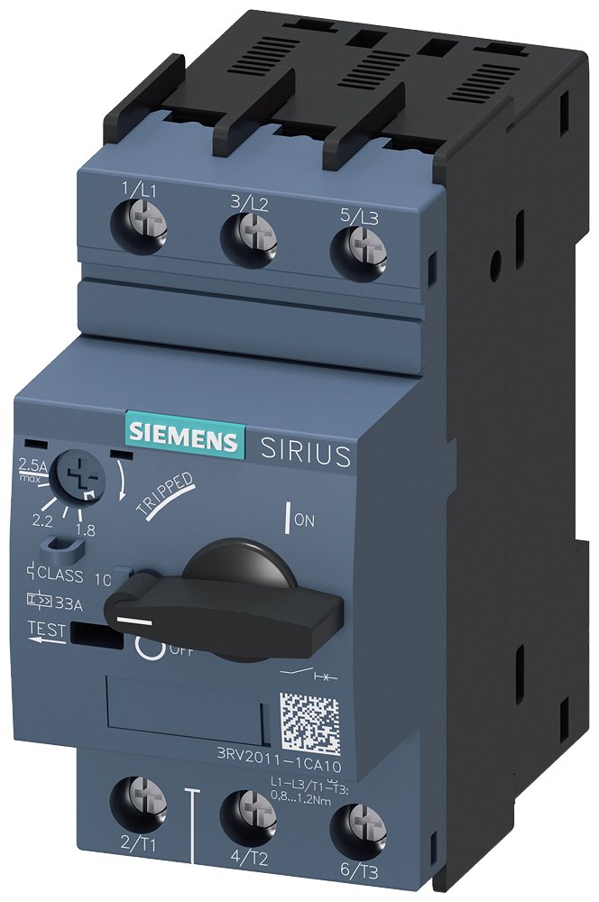 Siemens Marine 3RV2 S00 2.5A 400V Marine