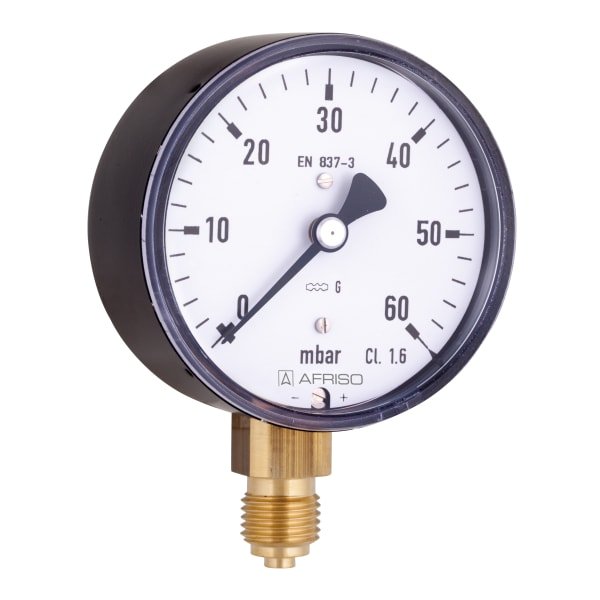 AFRISO Standard capsule pressure gauges KP63 | 35021201