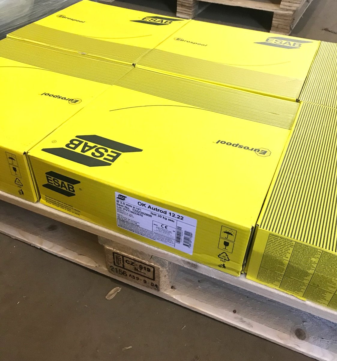 ESAB CZ, s.r.o., člen koncernu OK Autrod 12.22 / OK Flux 10.71