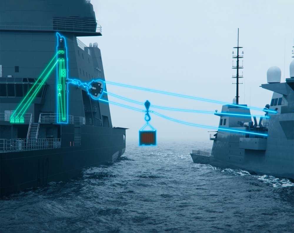 Kongsberg Maritime Heavy Replenishment At Sea Equipment