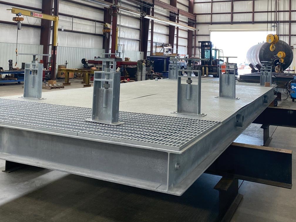 Ocean Edge Services 4x4 stainless steel skid