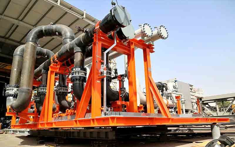 CETCO Energy Services Company Skid for Eddy Pump