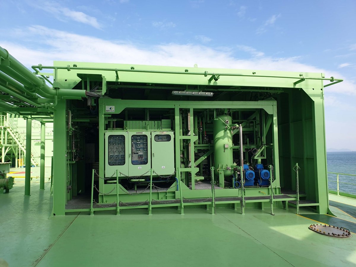 Wärtsilä LFSS retrofit gas carrier