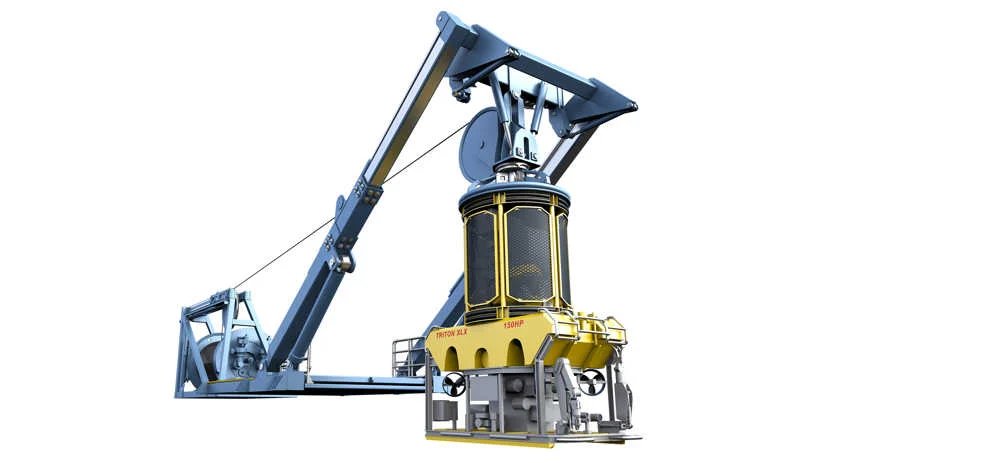 Kongsberg Maritime Launch and recovery system for ROVs (AHTS)
