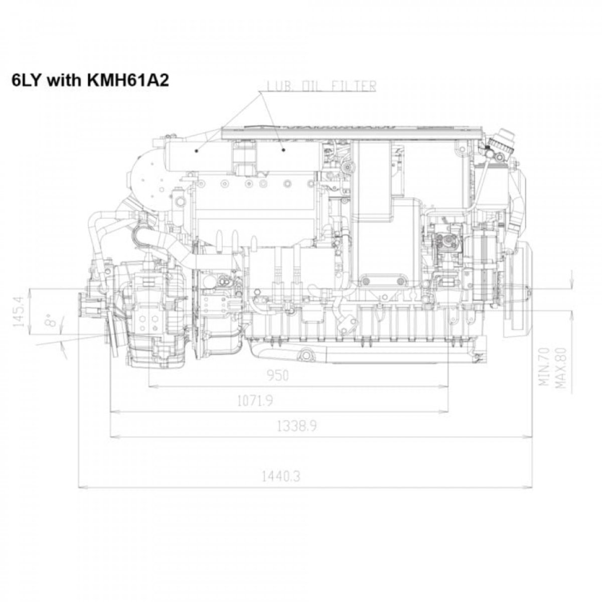 Yanmar Power Technology Co., Ltd. Tsukaguchi Factory 6LY440, 6LY440CN, 6LY400, 6LY400CN