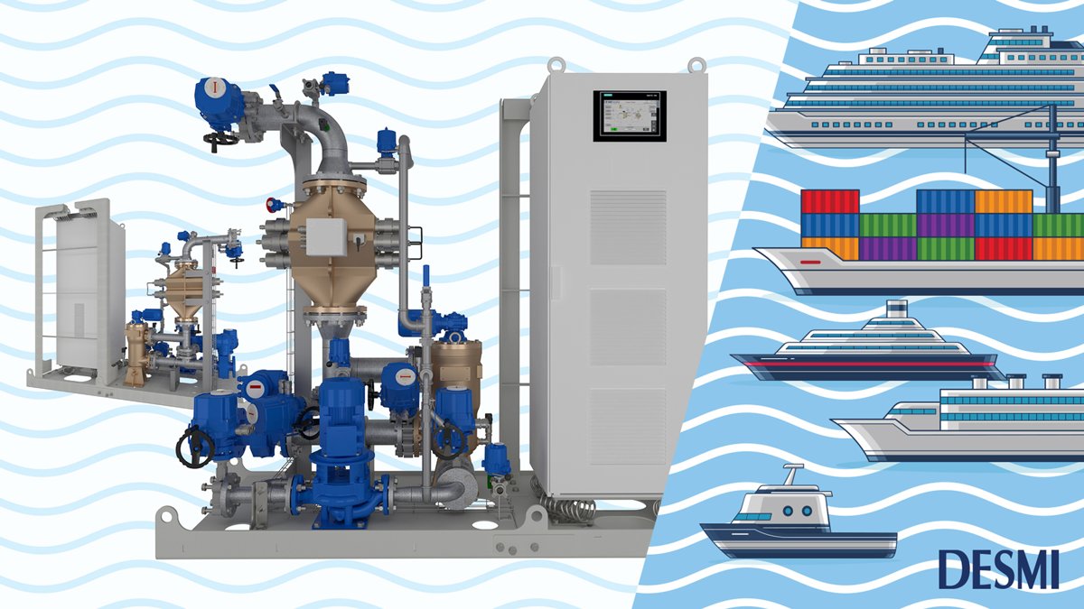 DESMI Ocean Guard Name of BWMS: CompactClean Capacities: 35 - 35-1,740 m3/h