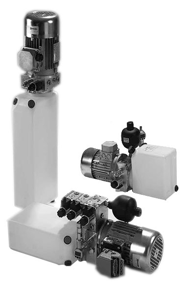 HYDAC Part Number CO1, HYDAC CO1 Series (Three-Phase Current) Standard Alternating Current (AC) Compact Power Units