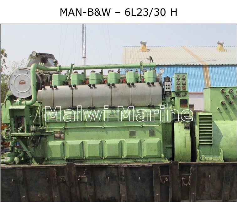 STX Engine MAN 6L23/30H GenSet