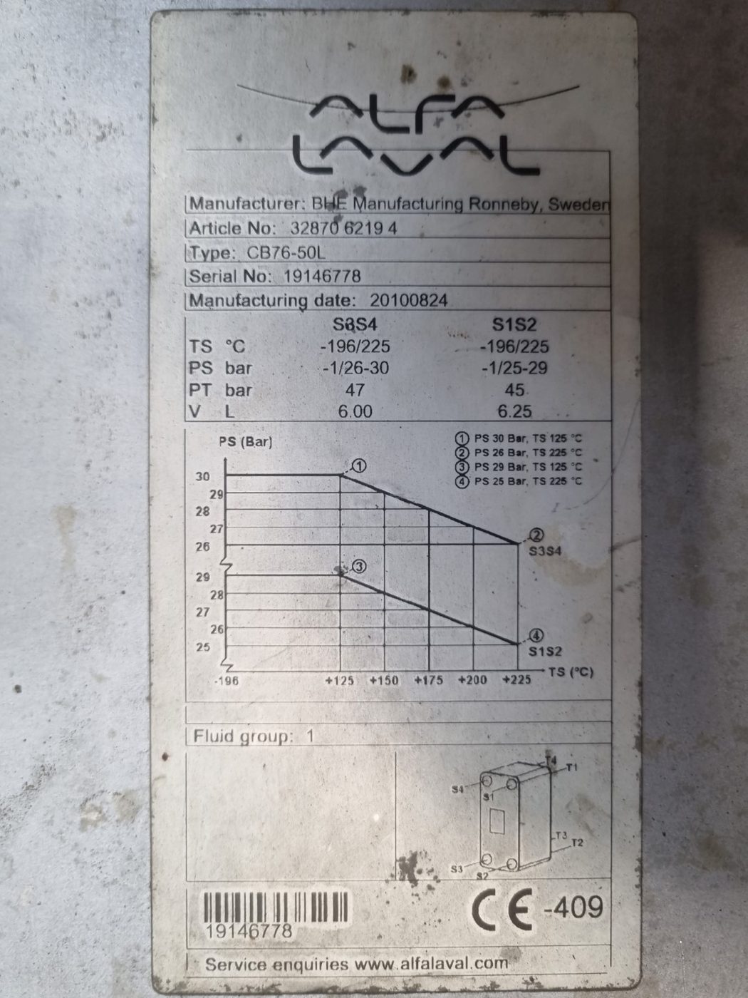 Alfa Laval CB76