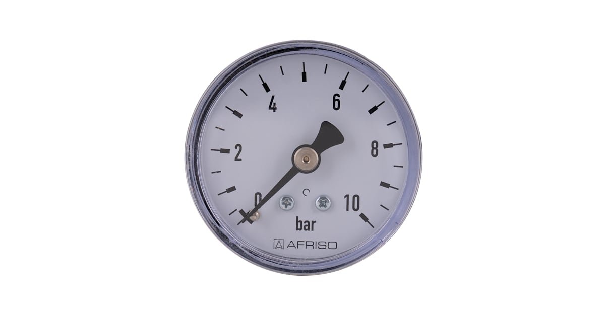 AFRISO Bourdon tube pressure gauge RF50 ax | 63128