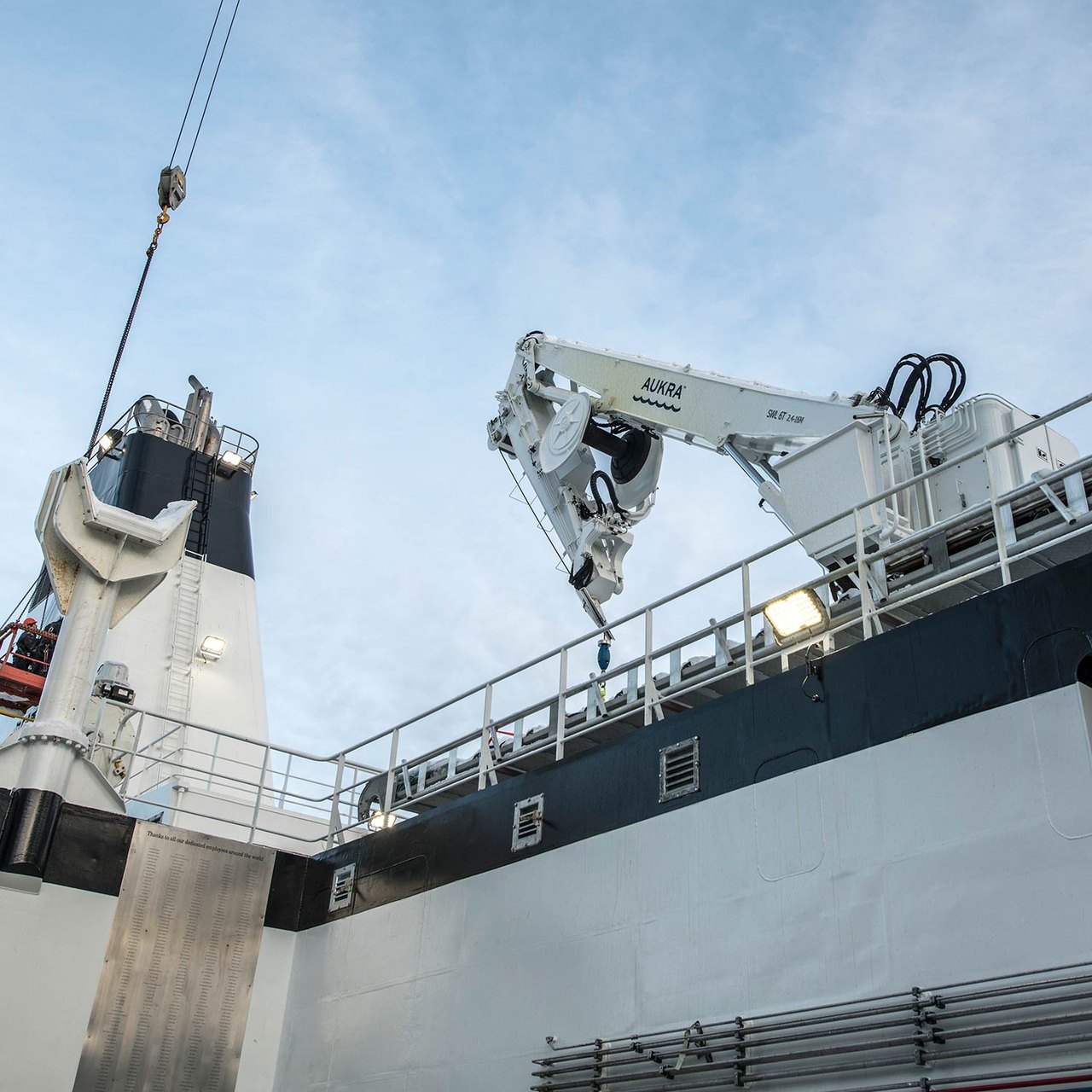 Aukra Maritime AMW-E 100kN Windlass
