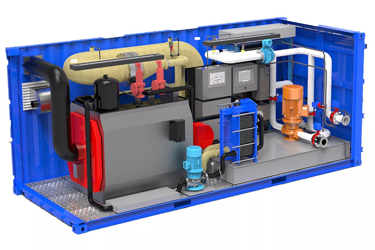 Damen Shipyards Gorinchem Container for Water Treatment System