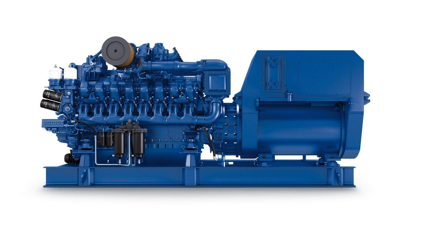 MTU 12V 2000 M41A Marine Generator Set