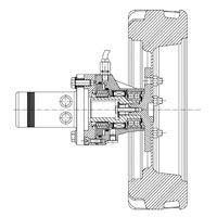 KWD Kupplungswerk Dresden Multi- disc clutch HS and HL, LHS 900-2, LHS 1450-2, LHL 2500-2