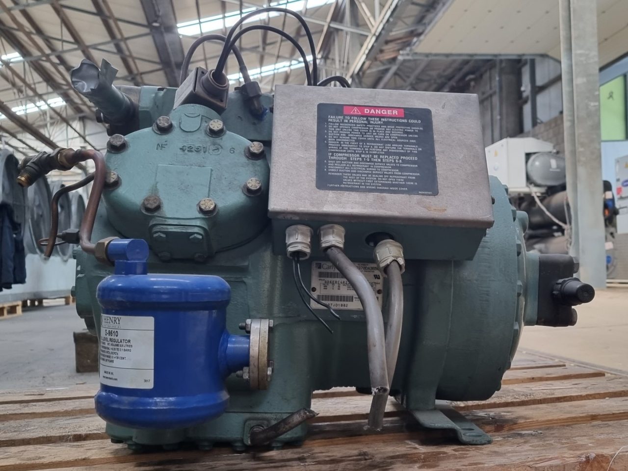 Carlyle Compressor 06V Semi-Hermetic Transcritical CO2 Reciprocating Compressor