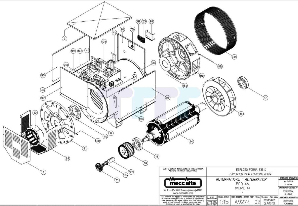 Mecc Alte ECO 46A B3B14