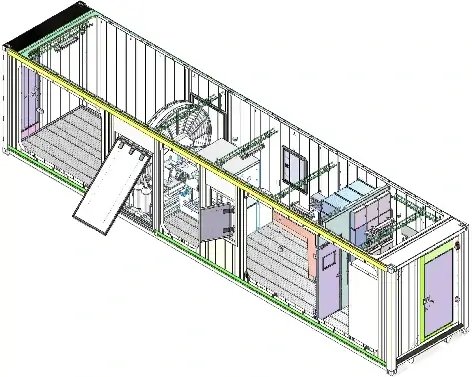 Everhonest Ship Engineering 40 ft general cargo container (AMP equipment)