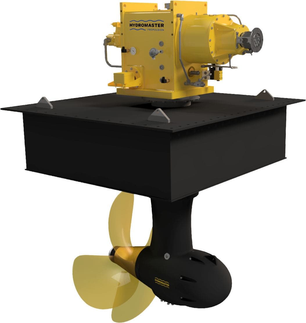 Hydromaster HM-TT-75 stern