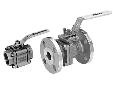 Sharpe Series W84 - Standard Port, ASME 3-Piece Ball Valves for Steam & Thermal Fluid Applications