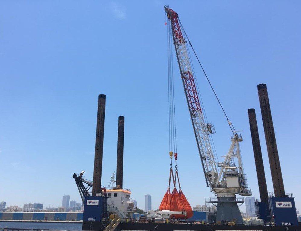 Kenz Figee EHC 300/5500 O.S. Boom Hoist Crane
