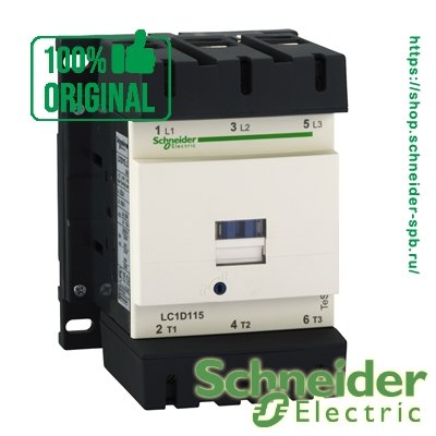 Schneider Electric Industries S.A.S. TeSys Deca - LC1D115A, LC1D150A, LC1DT200A, LC1D115…C, LC1D150…C, LC1D170…C