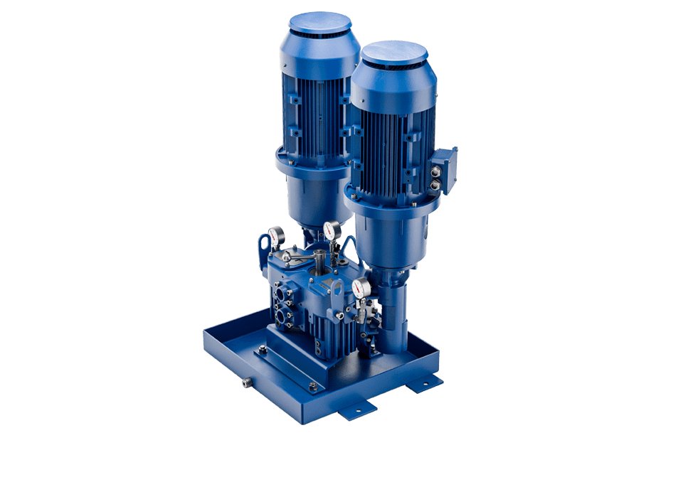 KRAL DS/L Series (Dual Station - NE-Series pumps, low-pressure)