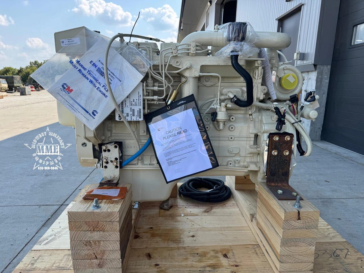 Cummins 6BT Marine Emergency GenSet