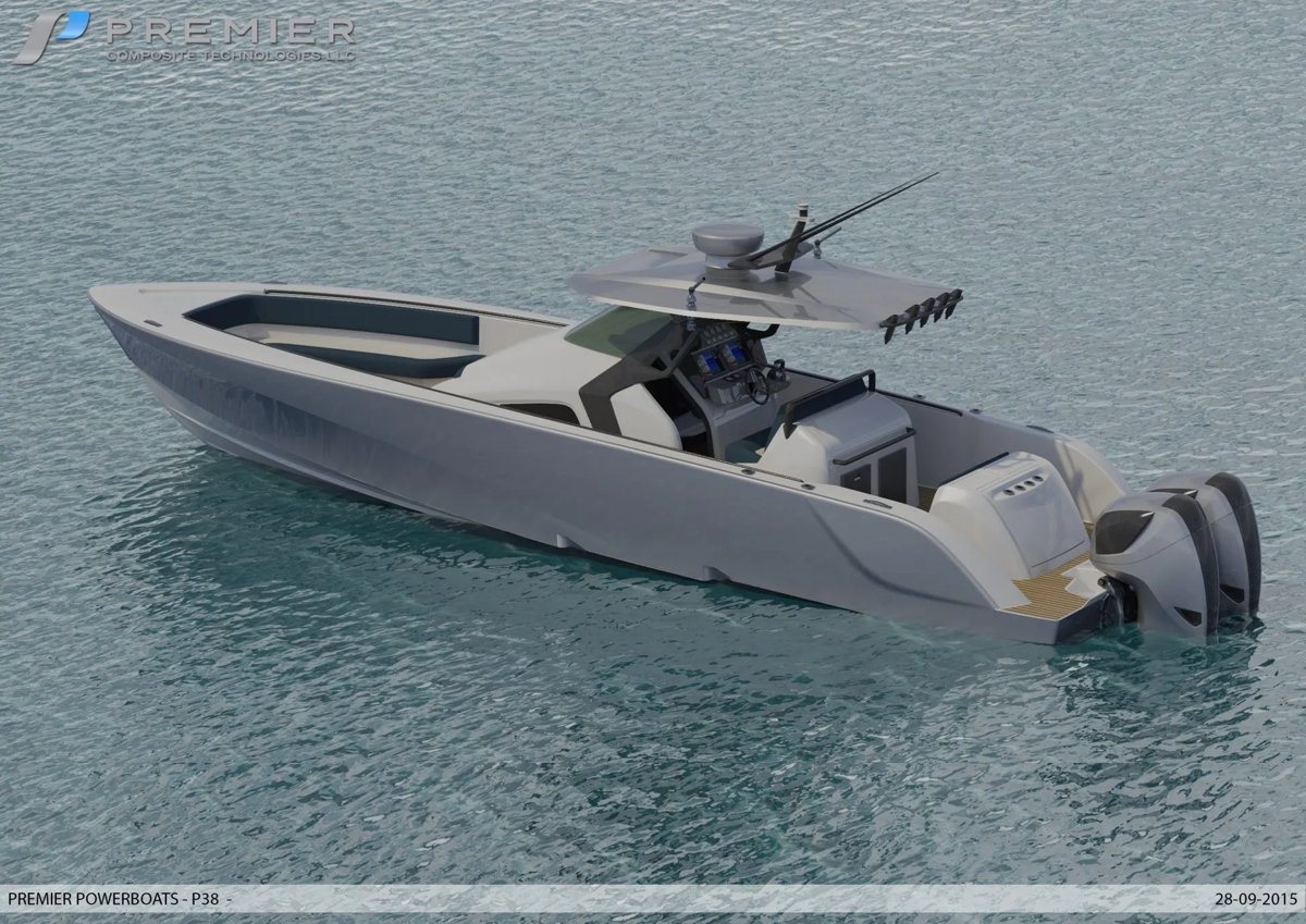 Premier Composite Technogies 39 dropkeel cruiser