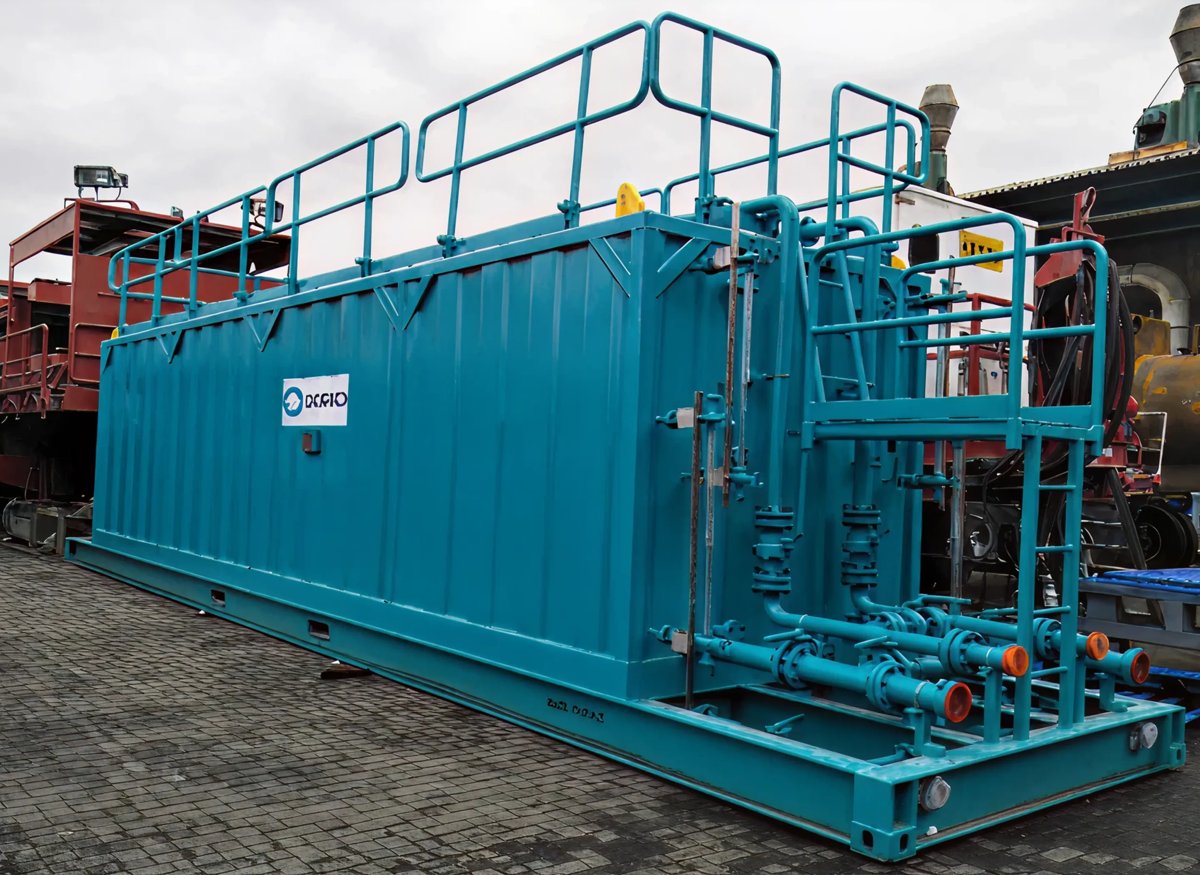 Al Shirawi Equipment Company Gauge Tank Frame
