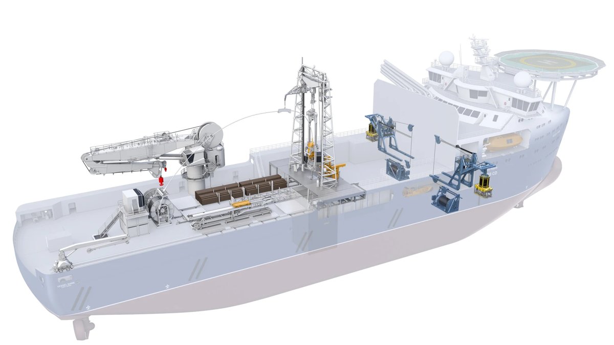 Kongsberg Maritime Deck machinery for subsea construction vessels