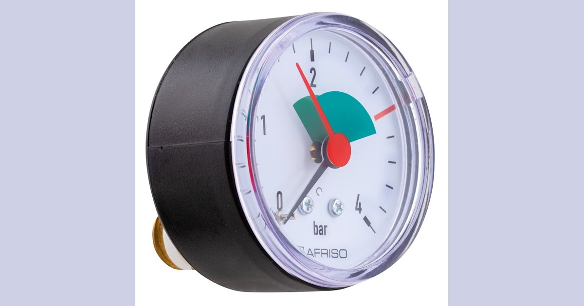 AFRISO Bourdon tube pressure gauge HZ 50 ax | 63927