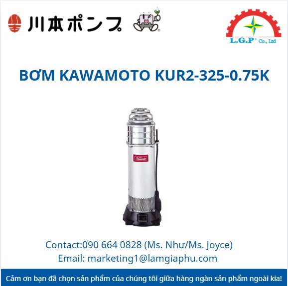 Kawamoto KUR2-325-0.75 KC