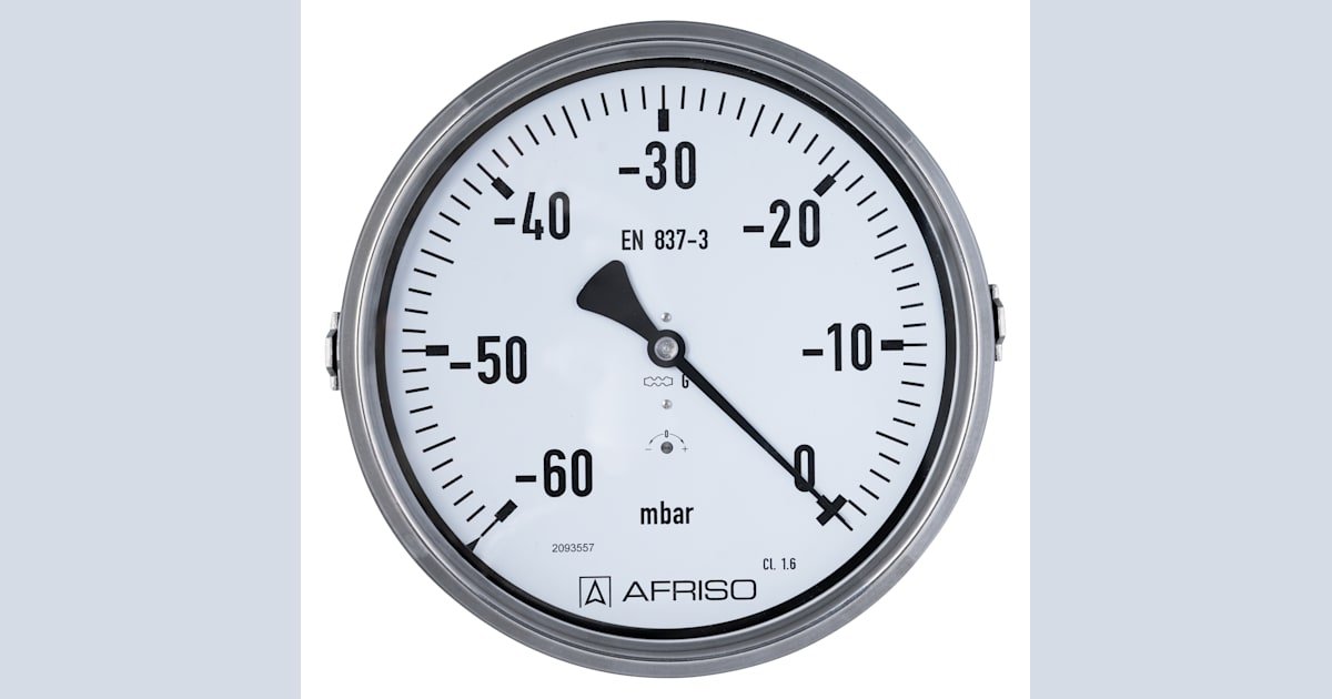 AFRISO Standard capsule pressure gauges KP160 | 35170451