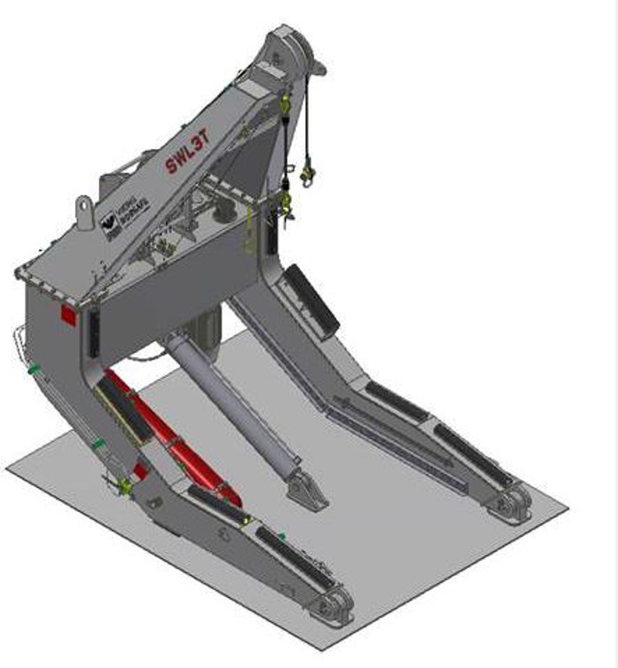 Norsafe / Survitec LR-Davit SWL-3t