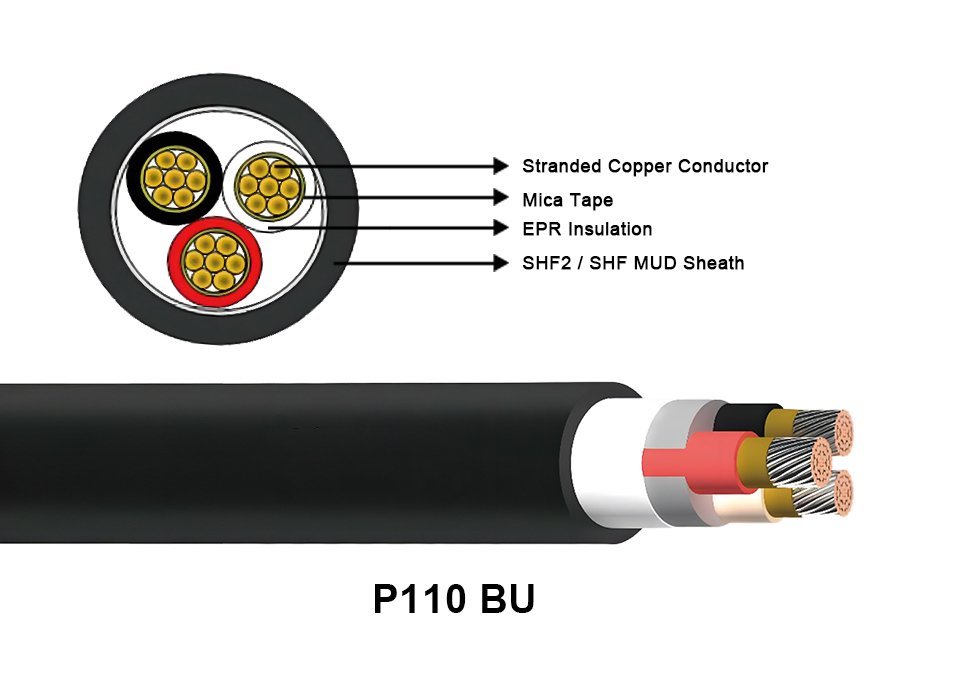 Shandong Zhongchuan Cable P110 BU, P110 BU M