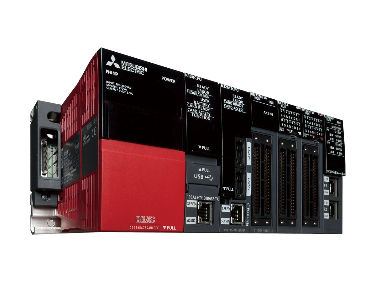 Mitsubishi Electric MELSEC iQ-R marine-certified configuration