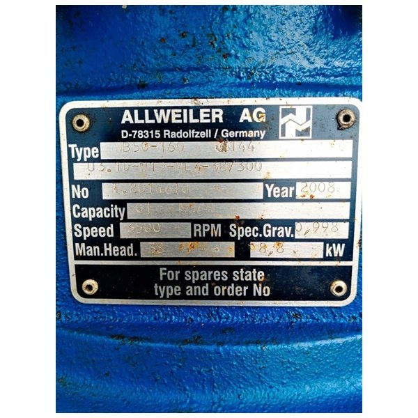 Allweiler SNSE / SNSG Series